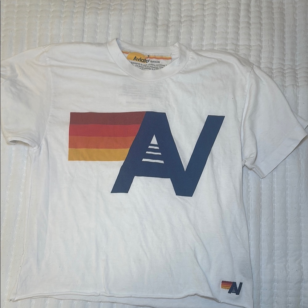 Aviator Nation Crop Tee